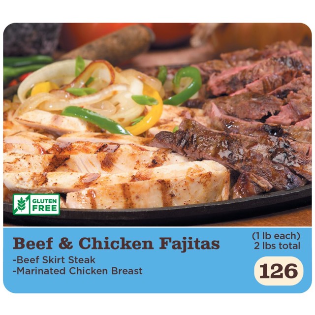 Beef and Chicken Fajitas